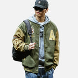 Streetwear Embroidered High Street Varsity Jacket
