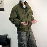 Winter Durable Stand Collar Thickened Jacket