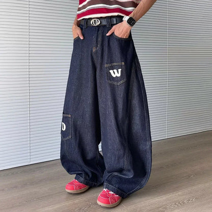 Effortless Cool Scimitar Wide Leg Jeans
