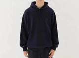 Whale Embroidered Casual Loose Japanese Hoodie