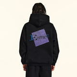 Eyanshtian Formula Graphic Print Hip Hop Hoodie