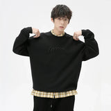 Modern Solid Color Sweatshirt