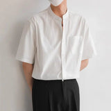 Classic Silk Korean Style Lightweight Camp Shirt