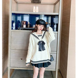 Women Cozy Cool Oversize Knitted V-Neck Sweater