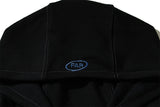 F Wave Black Solid Hoodie