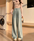 Summer Casual Staple Wide Leg High Waist Jeans