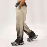Drawstring Pleated Casual Loose Pants