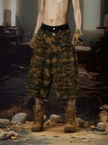 Camouflage Personalized Decorate Pockets Jorts