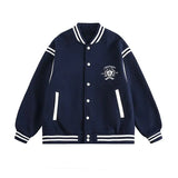 Autumn Cool Embroidered Vintage Baseball Jacket