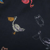 High-Quality Tropical Birds Graphic Short Sleeve Shirt
