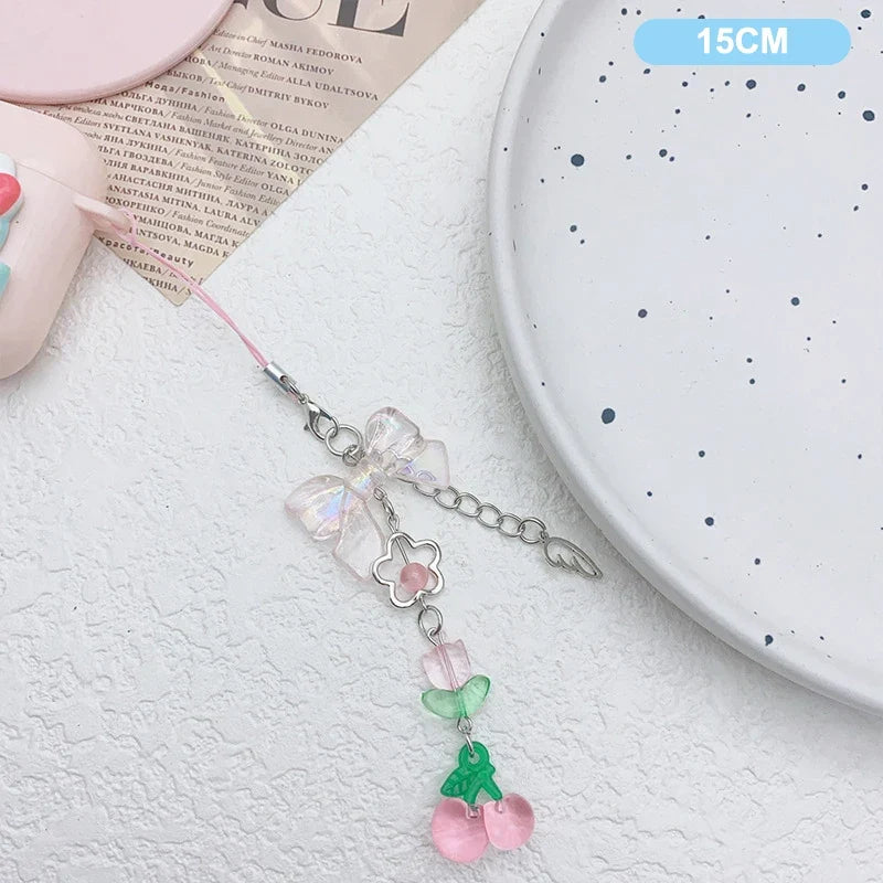 Floral Charm Keychain