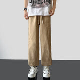 Vintage Casual Drawstring Straight Leg Baggy Jogger