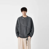 Y2K Cozy Embroidered Long Sleeve Sweatshirt