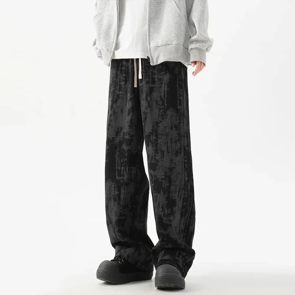 Flattering Straight Drape Casual Pants