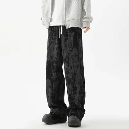 Flattering Straight Drape Casual Pants