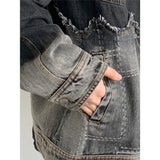 High-Quality Vintage Washed Denim Jacket