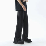 Trendy Black Wide Leg Pants