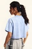 Cropped Washed Women's T-shirt