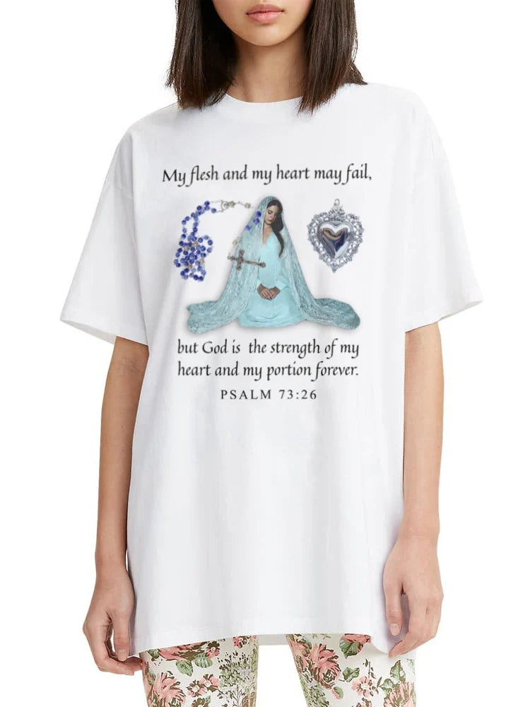 Inspirational Bible Verse Graphic T-Shirt