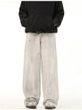 Retro Distressed Loose Droopy Jeans