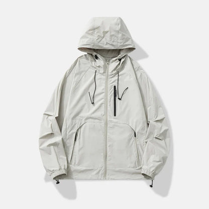 Breathable Waterproof Sunscreen Hooded Jacket
