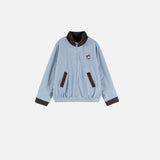 Insulated Y2K Color Block Baseball Jacket