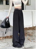 Versatile Loose Drapey High Waist Pants