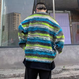 Effortless Punk Knitted Oversized Cardigan
