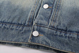 Embroidery Butterfly Denim Jacket