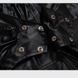 Y2K Gothic Punk Drawstring Black Short