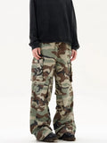 Breathable Streetwear Camouflage Cargo Casual Pants