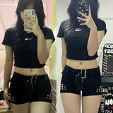 Buttoned Pocket Shorts