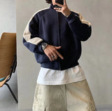 Sportswear Color Block Zip Up Sweatshirt