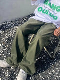Versatile Hip Hop Casual Wash Gradient Jeans