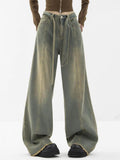 Y2K Women's Retro Scrubbing Jeans