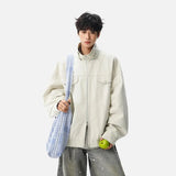 Fashionable American Retro Loose Fit Denim Jacket