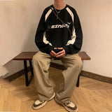 Y2K Raglan Graphic Sweatshirt