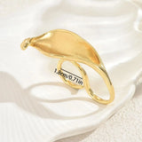 Artistic Gold Calla Lily Statement Ring