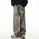 Distressed Gothic Punk Baggy Jeans