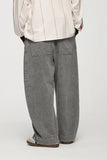 Wide-Leg Washed Vintage Jeans