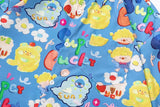 Y2K Vibrant Fashionable Cartoon Graphic Button-Up Shirt