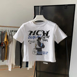 Y2k Women's Graphic Crop Top