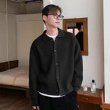 Slim Fit Knitted Cardigan Sweater
