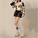 Autumn Streetwear Vintage Varsity Bomber Jacket