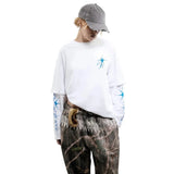 Bright Side Graphic Print Long T-shirt