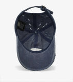 Letter Embroidery Peaked Cap