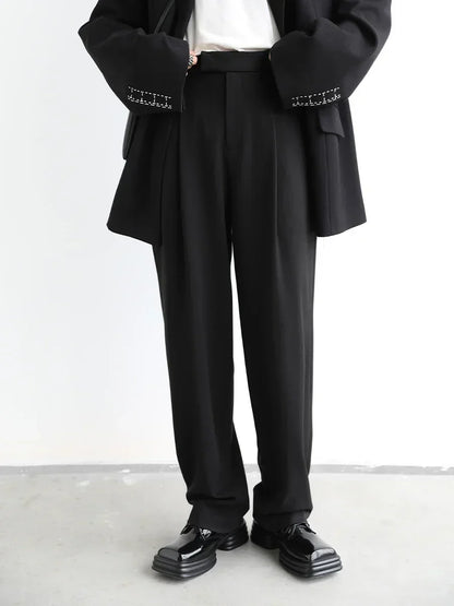 Loose Wide Leg High Waist Pants