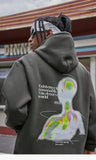 Alien Chill Graphic Hoodie