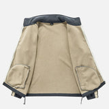 High-Quality Stand Collar Zipper Jacket