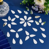 100 Pieces Shaped Small Mirrors